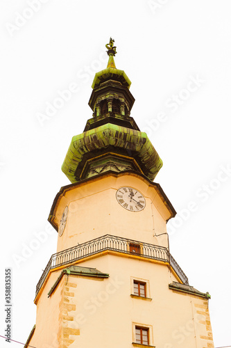 Photography Top of the St.Michael Gate in Bratislava, Slovakia
