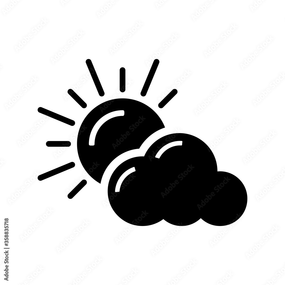 cloud with sun 2 cloud with sun 2