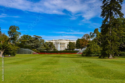 It's White House, the US President Residence, Washington DC, Virginia photo