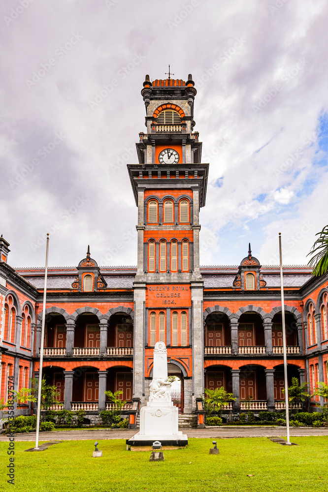 It's Queen's Royal College, Trinidad's most prestigious school, Port of Spain, Trinidad and Tobago, South America