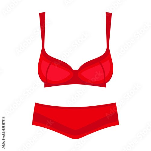 Underwear vector icon.Cartoon vector icon isolated on white background underwear.