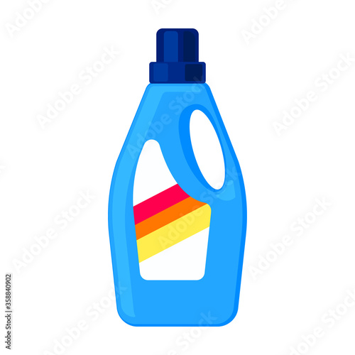 Detergent vector icon.Cartoon vector icon isolated on white background detergent.