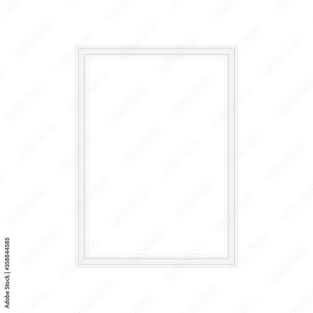 Realistic white frame Modern business card. Vector abstract graphic design. Creative abstract background. Abstract modern graphic element. Creative image. Vector illustration Realistic white frame Modern business card. Vector abstract graphic design. Creative abstract background. Abstract modern graphic element. Creative image. Vector illustration