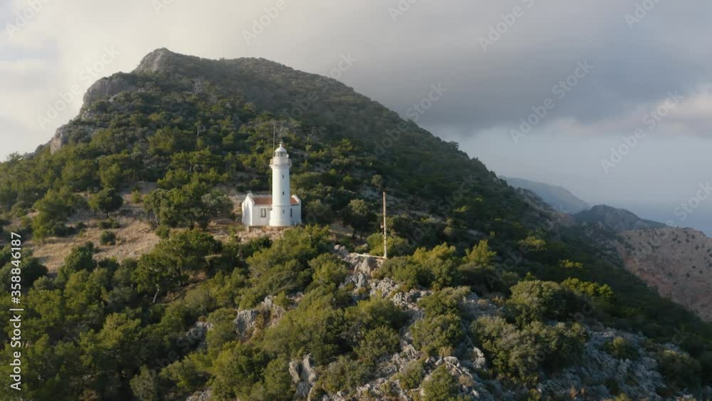 The most beautiful hike destination of Antalya. Gelidonya lighthouse aerial footage. Turkey 4K. The most beautiful hike destination of Antalya. Gelidonya lighthouse aerial footage. Turkey 4K.