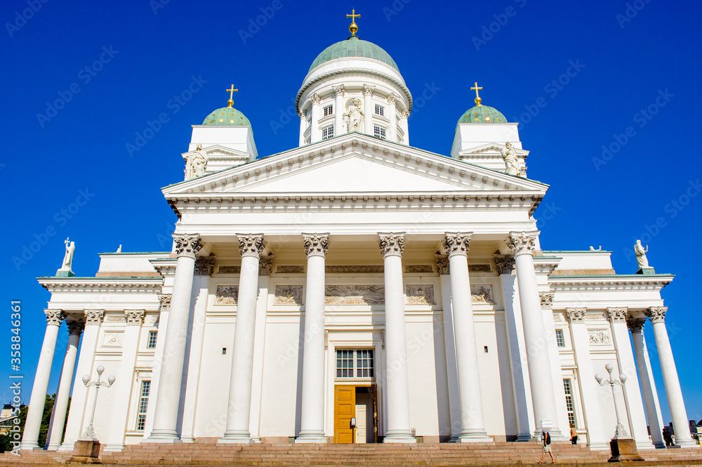 It's Chapeles of the Helsinki Cathedral, the Finnish Evangelical Lutheran cathedral of the Diocese of Helsinki, Helsinki, Finland.