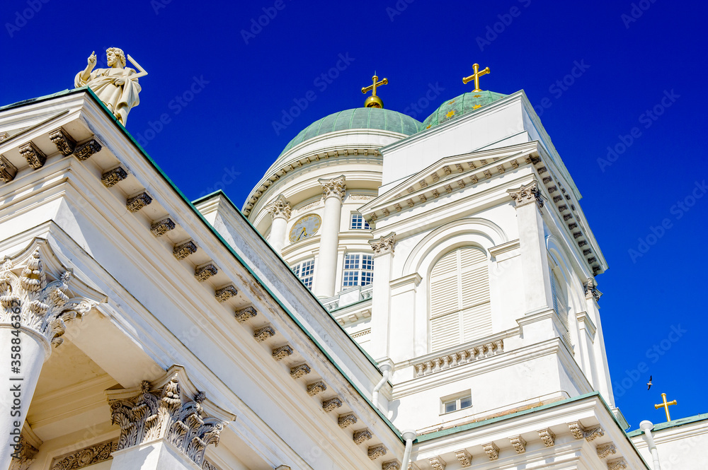 It's Helsinki Cathedral, the Finnish Evangelical Lutheran cathedral of the Diocese of Helsinki, Helsinki, Finland.