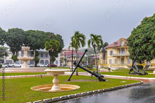 It's Museum Departmental Franconie in Cayenne, French Guiana. photo