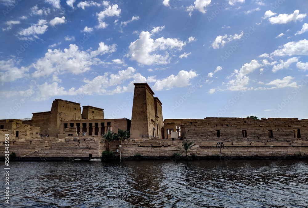 Image of philae temple in Egypt.