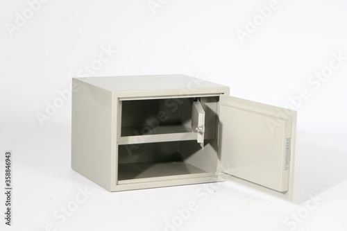 safe for storing documents and money, for business, on a white background, online store