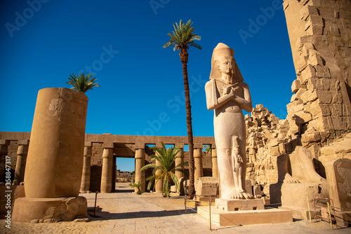 karnak temple luxor egypt photo