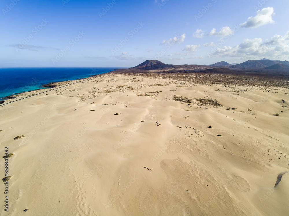sand dunes and blue sky sand dunes and blue sky