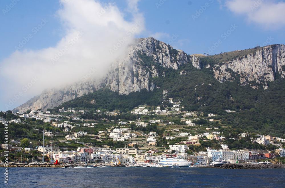 View of Amalfi Coastline