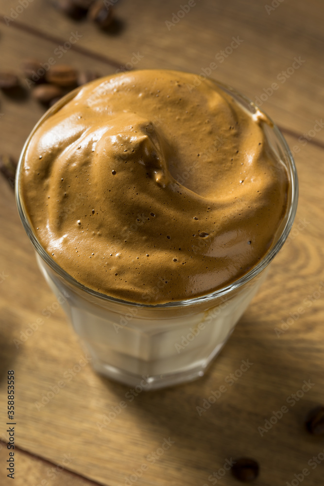 Homemade Whipped Dalgona Coffee Homemade Whipped Dalgona Coffee