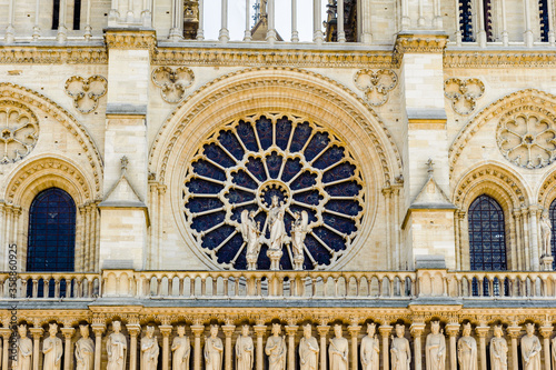 It's Notre Dame de Paris Cathedral, Paris, France