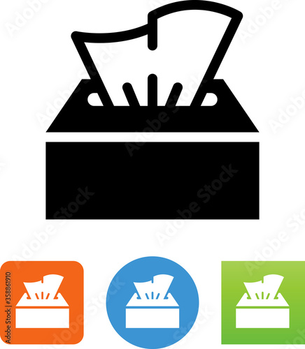 Box Of Tissues Vector Icon