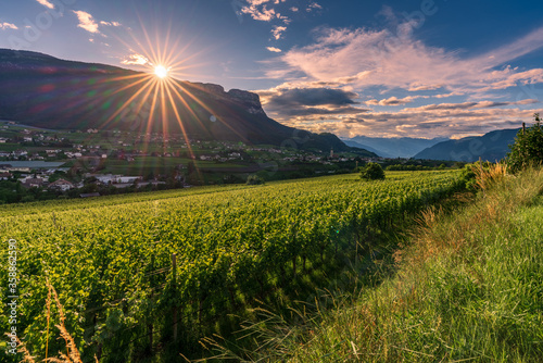 Eppan an der Weinstrasse in Italian South Tyrol photo