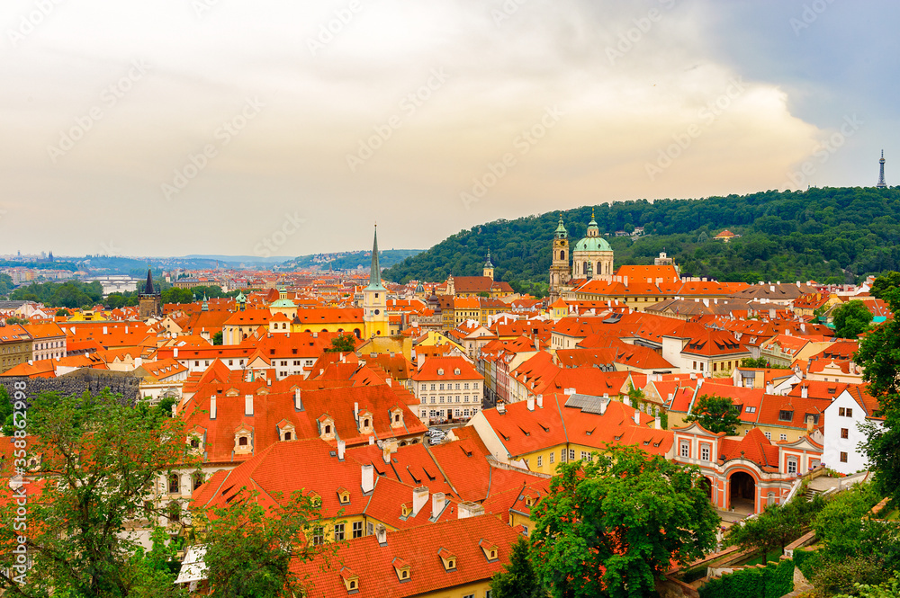 Prague panorama, Czech Republic