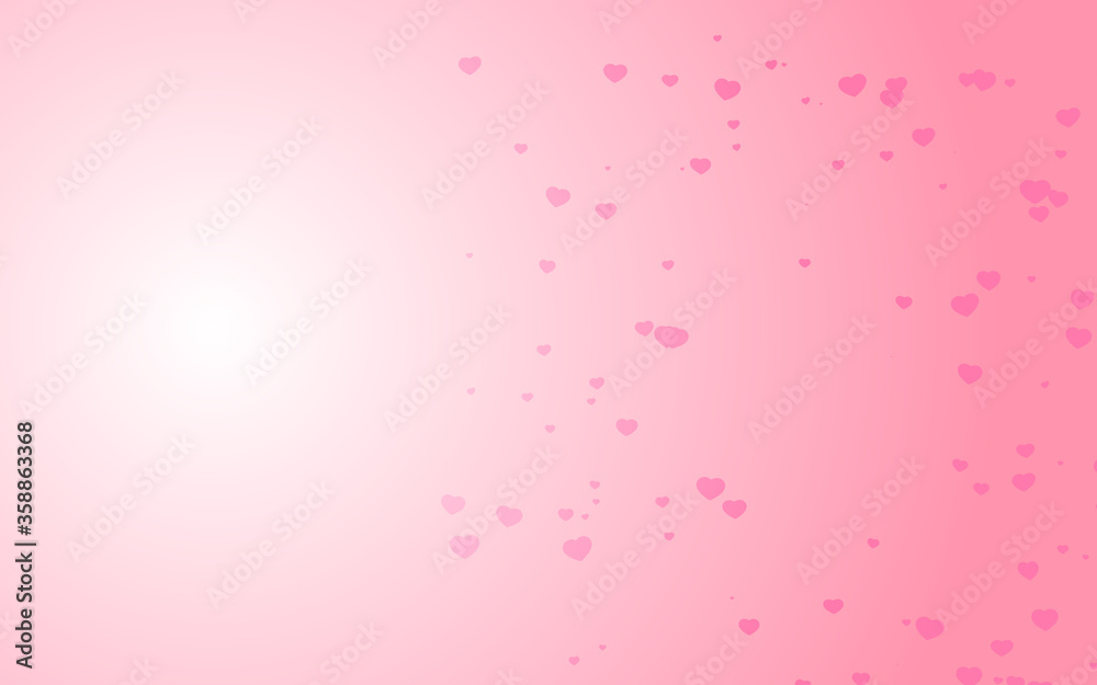 Valentine day pink hearts on pink background. Valentine day pink hearts on pink background.