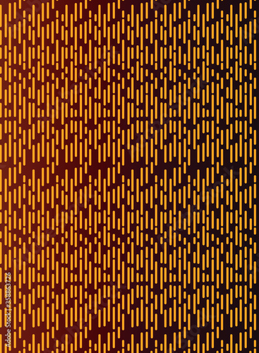 Unique Abstract Geometric elements Orange line Pattern bright Gradient