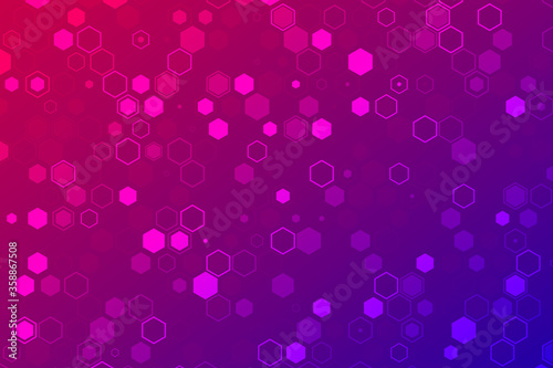Abstract hexagon wallpaper. Background with hexagon. Geometric illustration.