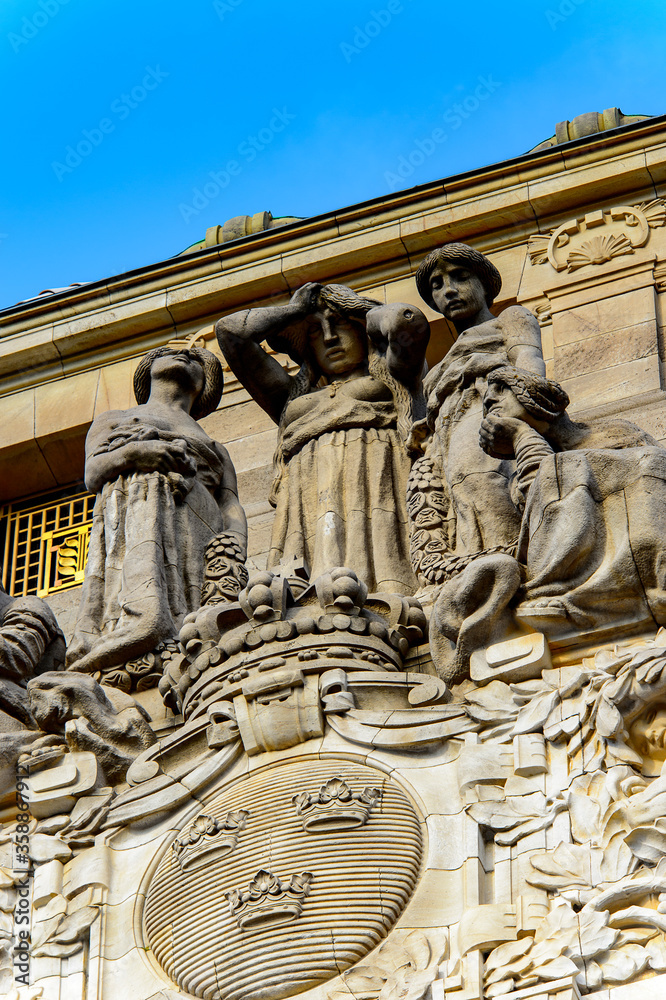 Obraz premium Architecture of Stockholm, Sweden