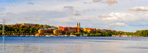 Panorama of Stockholm coast, the capital of Sweden © Anton Ivanov Photo