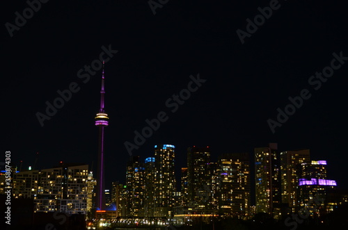 Toronto Core Night View