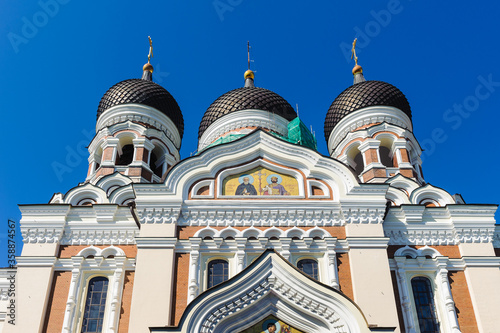 It's Top of the Alexander Nevsky Cathedral, an orthodox cathedra