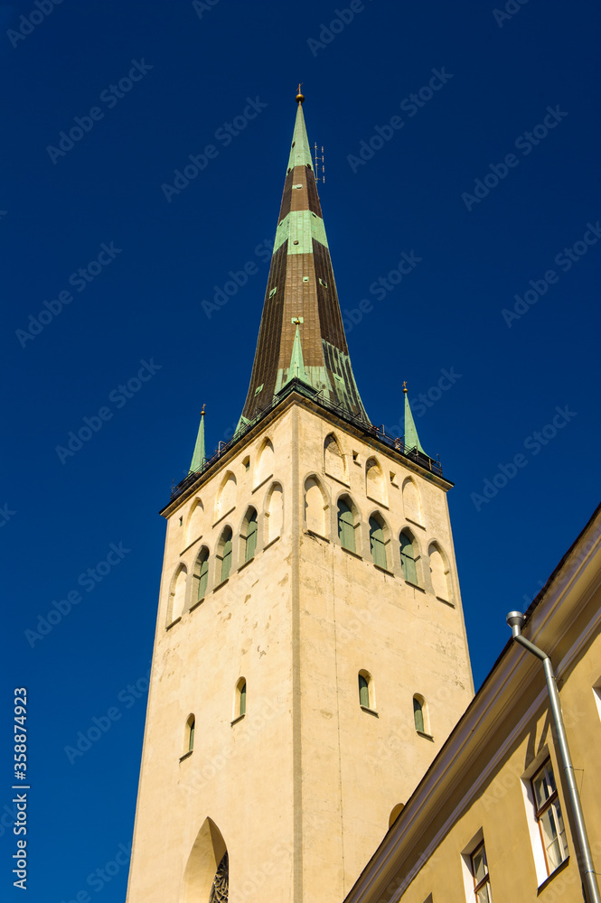 It's St. Olaf’s Church or St. Olav's Church, Tallinn, Estonia,
