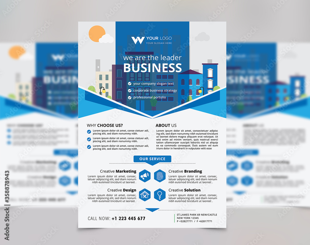 Business Flyer Corporate Flyer Template