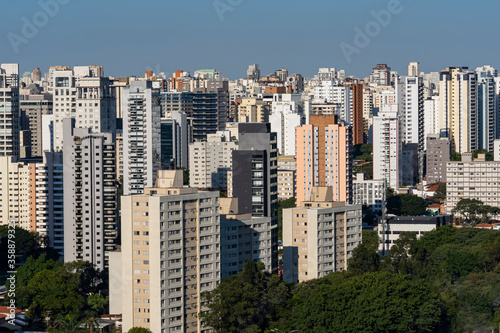 Buildings in Sao Paulo, Brazil. South America.