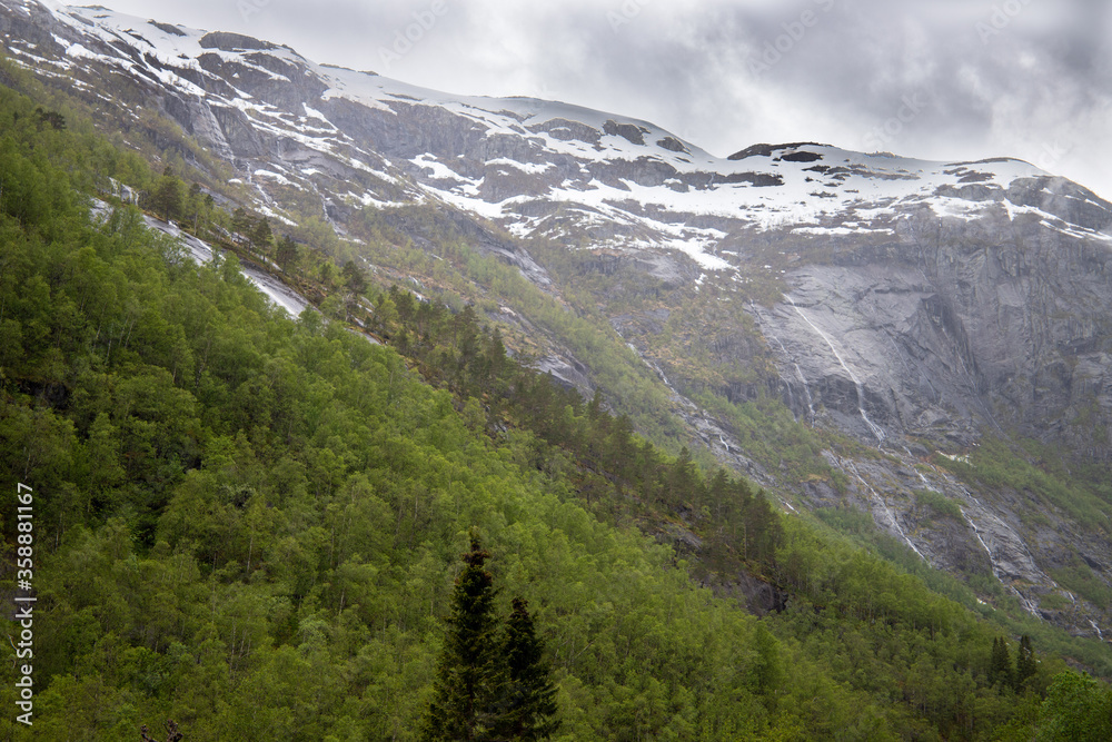Fototapeta premium mountains in the alps