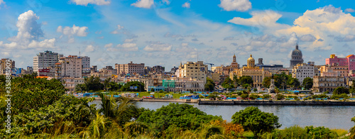 Panoramic view of Havana, the capital of Cuba