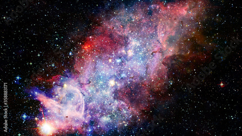 Fototapeta Naklejka Na Ścianę i Meble -  Universe background stars. Elements of this image furnished by NASA