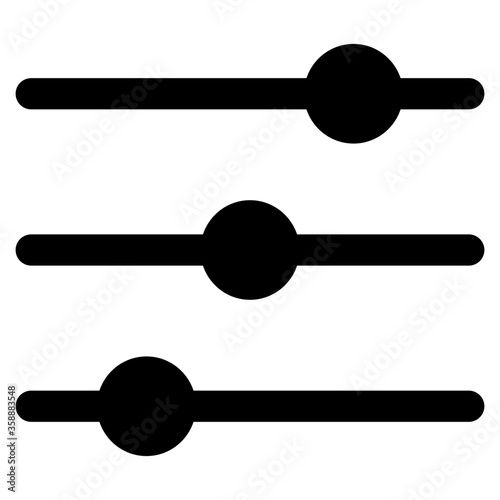 Setting illustration icon