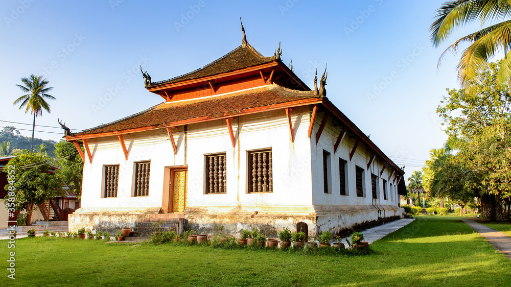 It's Vat Visounnarath, one of the Buddha complexes in Luang Prabang which is the UNESCO World Heritage city