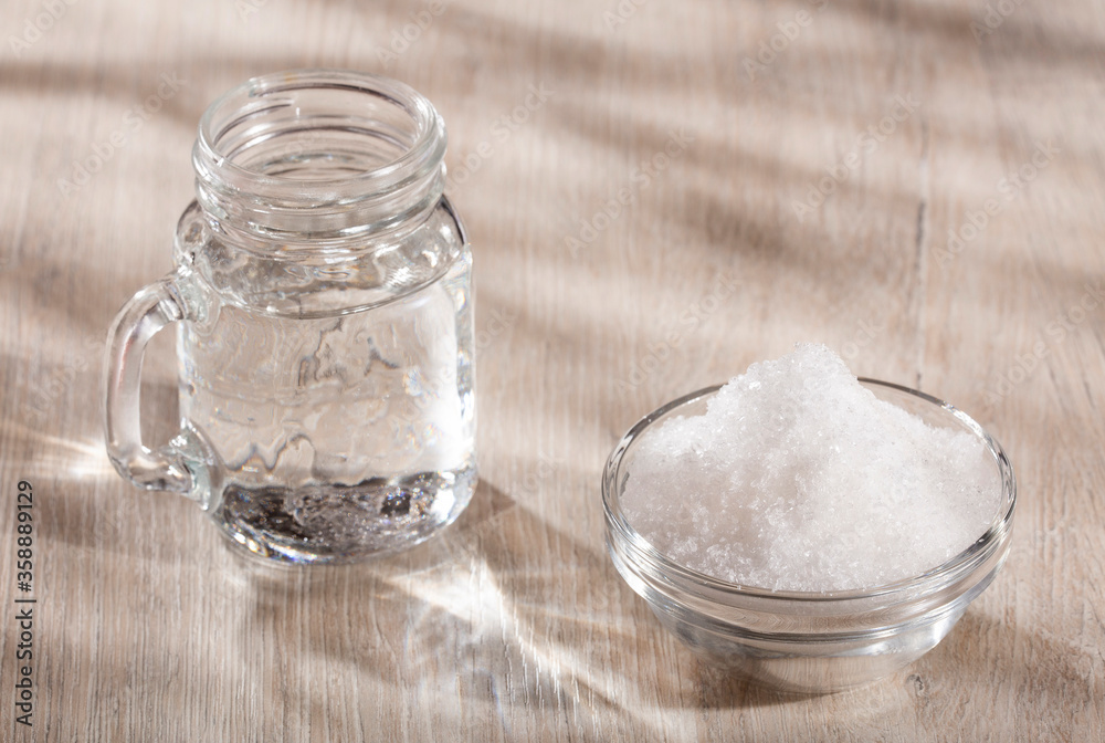 Chemical component of magnesium chloride - Text space