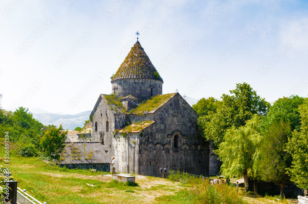 It's Amenaprkich (Holy Redeemer) church of the Sanahin Monastery, an Armenian monastery founded in the 10th century, Sanahin, Armenia. UNESCO World Heritage It's Amenaprkich (Holy Redeemer) church of the Sanahin Monastery, an Armenian monastery founded in the 10th century, Sanahin, Armenia. UNESCO World Heritage