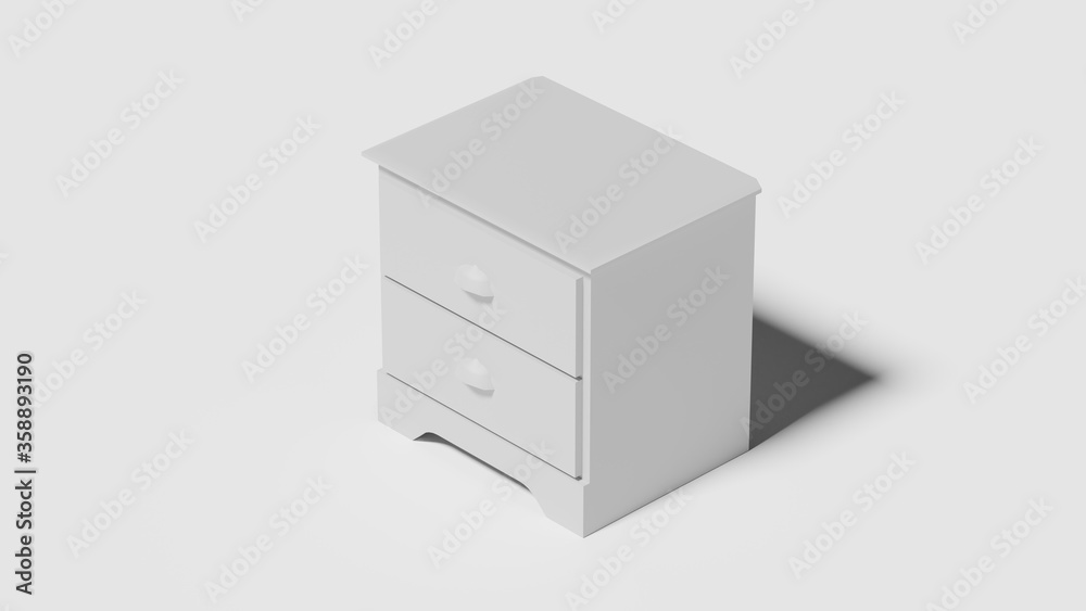 3D furniture abstract wallpaper background