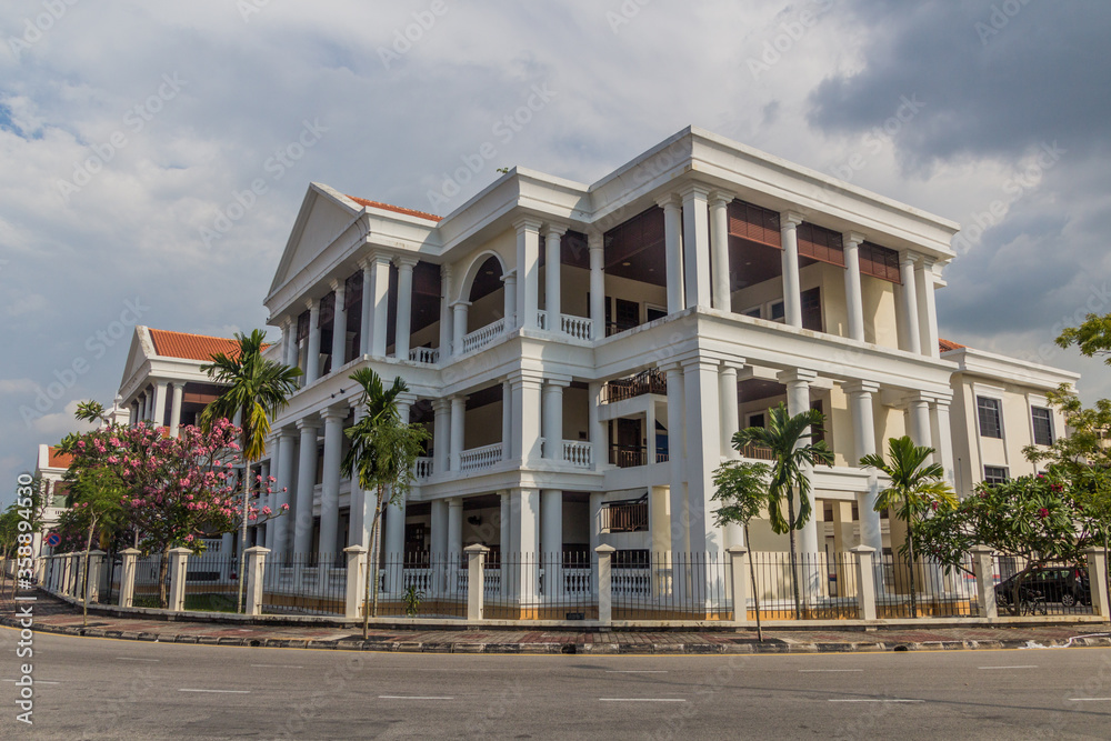 GEORGE TOWN, MALAYSIA - MARCH 20, 2018: Penang High Court building in George Town, Malaysia