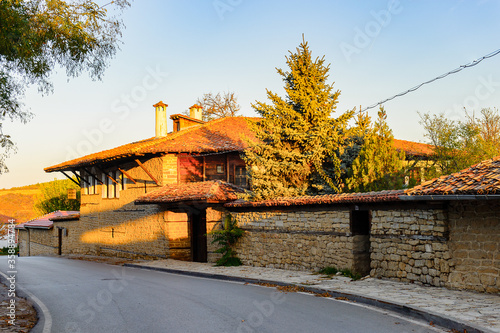 House in the small Bulgarian village photo