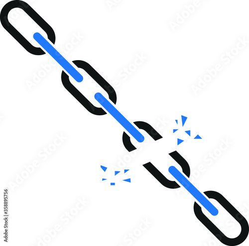 chain broken icon