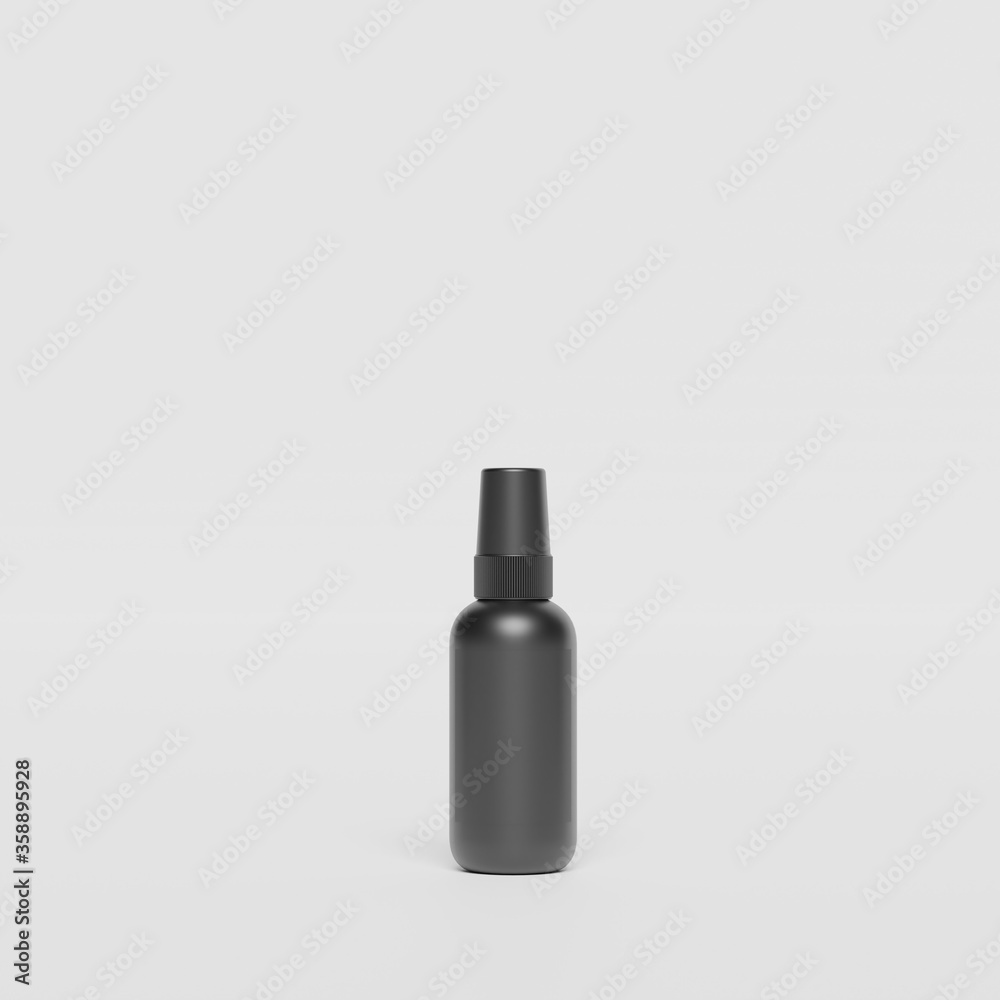 3D mock up cosmetic container 3D mock up cosmetic container