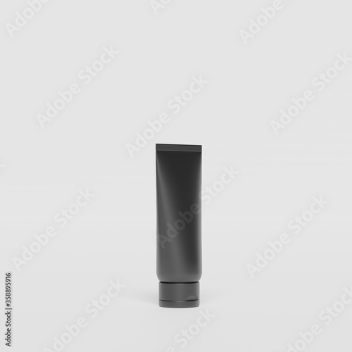3D mock up cosmetic container
