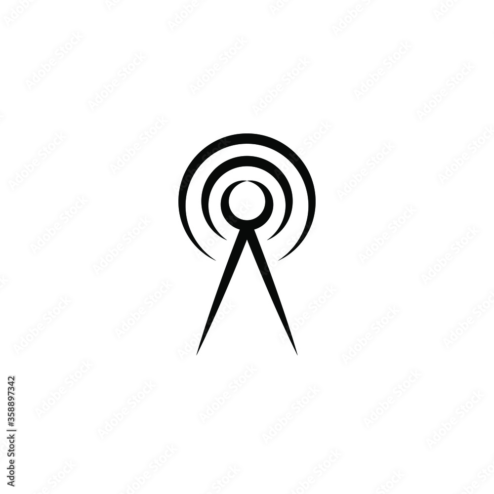 Icon tower dessign template