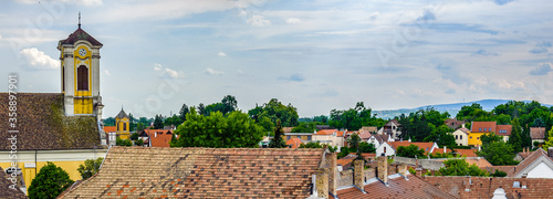 It's Panorama of Szentendre, Hungary