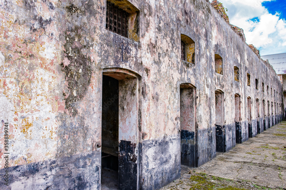 Prison in Saint Laurent du Maroni, French Guiana, South America Prison in Saint Laurent du Maroni, French Guiana, South America
