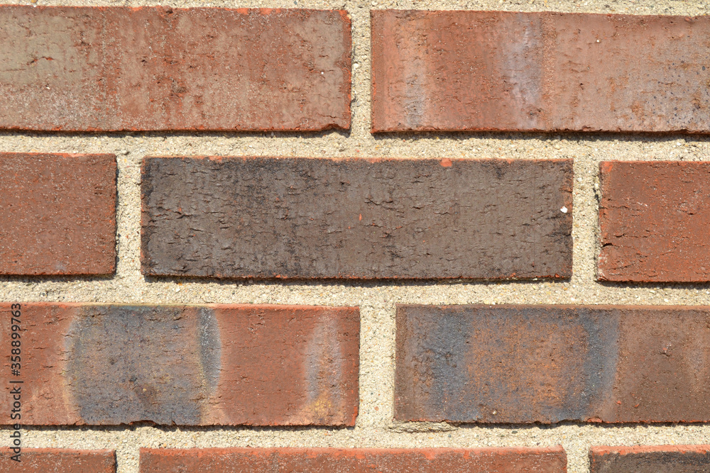 A Brick Texture Closeup View A Brick Texture Closeup View
