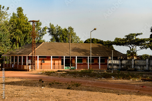 Architecture of Bolama, the former capital of Portuguese Guinea photo