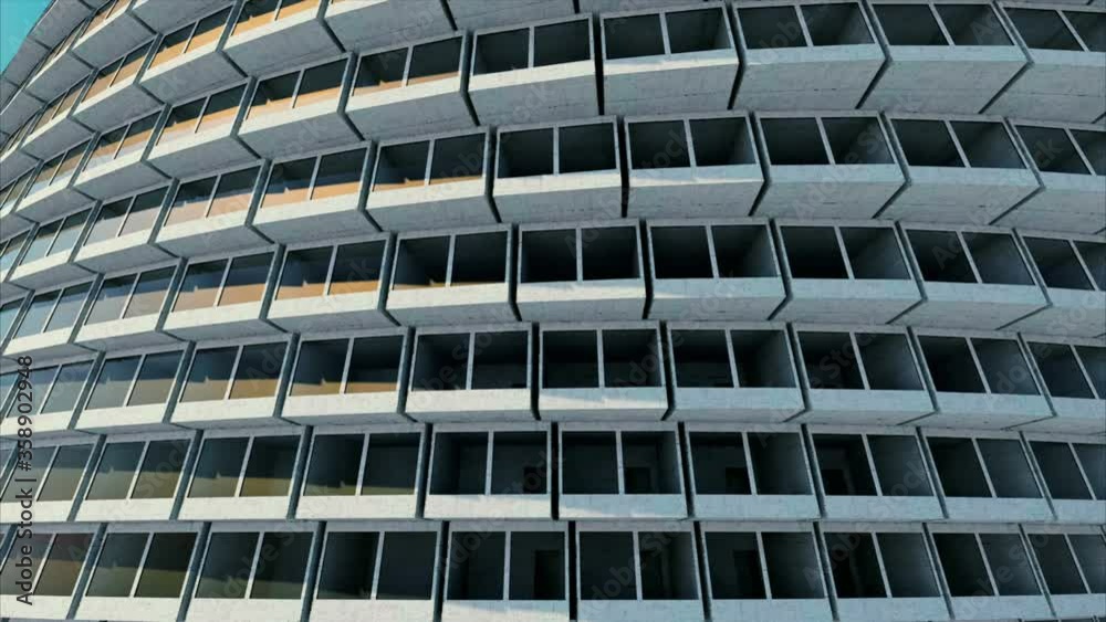 Future architecture. Futuristic building. modern building. Future concept. Future architecture. Futuristic building. modern building. Future concept.